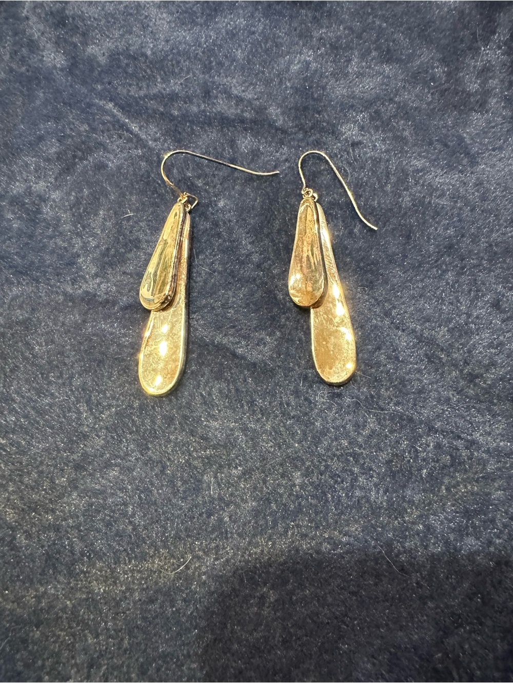 Robert Lee Morris silver Teardrop Dangle Earrings - Elegant Women Jewelry